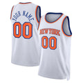Custom #23 White 2022 NYK Basketball Shirt Top
