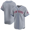 Custom Gray 2024 NYM Baseball Shirt Top