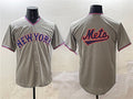 Custom Gray 2025 NYM Baseball Shirt Top
