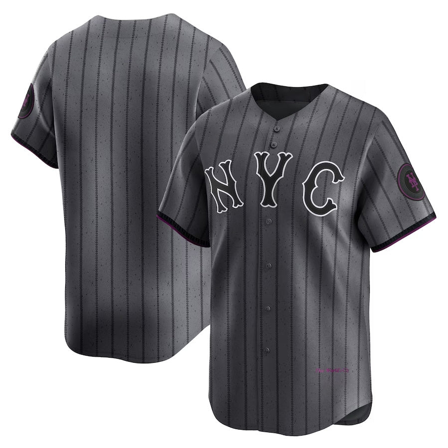 Custom 2024 City Connect NYM Baseball Shirt Top