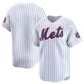 Custom White NYM Baseball Shirt Top
