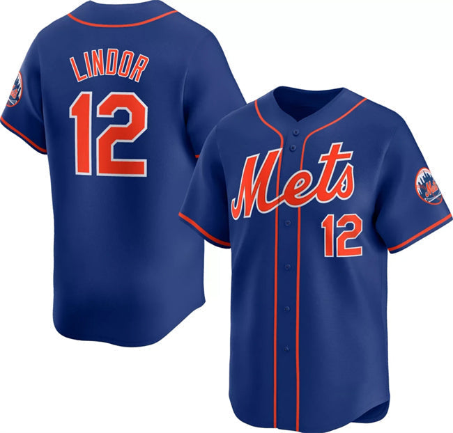 Custom #12 2024 NYM Baseball Shirt Top