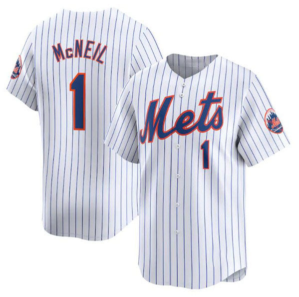 Custom #1 White 2024 NYM Baseball Shirt Top