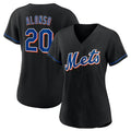 Custom #20 Black 2022 NYM Baseball Shirt Top