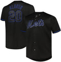Custom #20 Black NYM Baseball Shirt Top