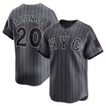 Custom #20 2024 City Connect NYM Baseball Shirt Top