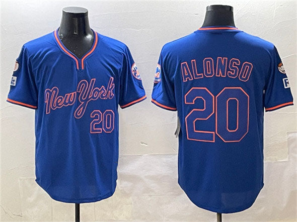 Custom #20 2025 NYM Baseball Shirt Top