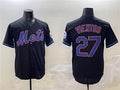 Custom #27 Black NYM Baseball Shirt Top