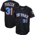 Custom #31 Black 2000 NYM Baseball Shirt Top