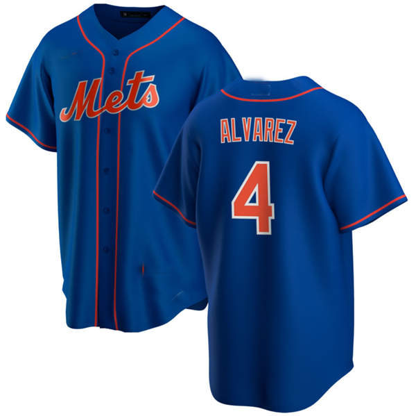 Custom #4 NYM Baseball Shirt Top
