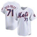 Custom #71 White 2024 NYM Baseball Shirt Top
