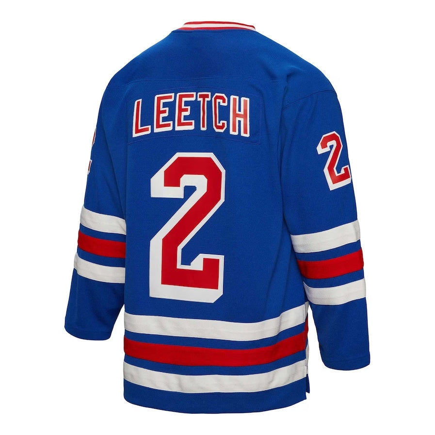 Custom #2 Blue 1993 Hockey Shirt Top