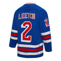 Custom #2 Blue 1993 Hockey Shirt Top