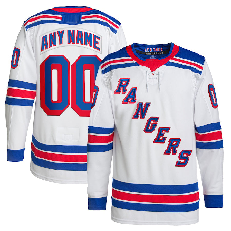 Custom White Hockey Shirt Top