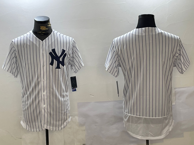 Custom White 2024 NYY Baseball Shirt Top