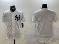 Custom White 2024 NYY Baseball Shirt Top