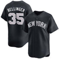 Custom #35 Navy 2024 NYY Baseball Shirt Top