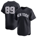 Custom #89 Navy NYY Baseball Shirt Top
