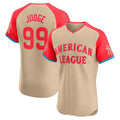 Custom #99 Cream 2024 NYY Baseball Shirt Top
