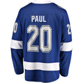 Custom #20 Blue TBL Hockey Shirt Top