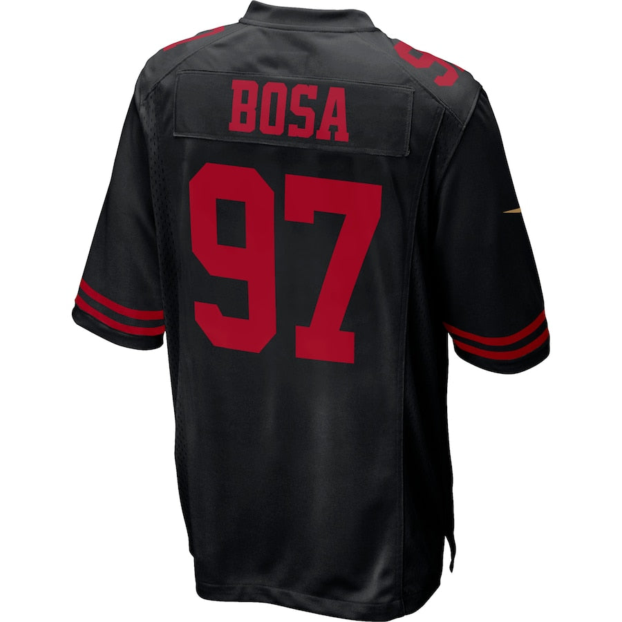 Custom #97 Black SF Football Shirt Top