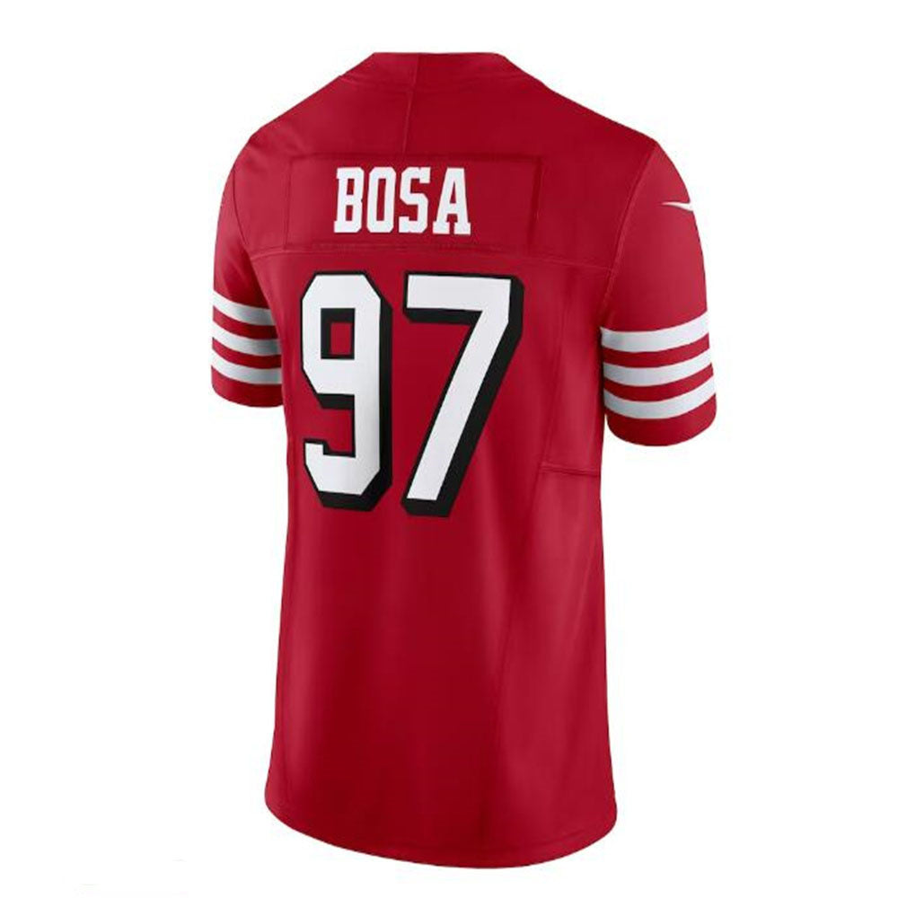 Custom #97 Scarlet SF Football Shirt Top