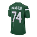 Custom #74 Green NYJ Football Shirt Top