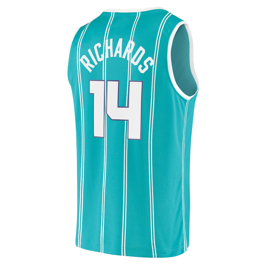 Custom #14 Teal 2020 CHA Basketball Shirt Top