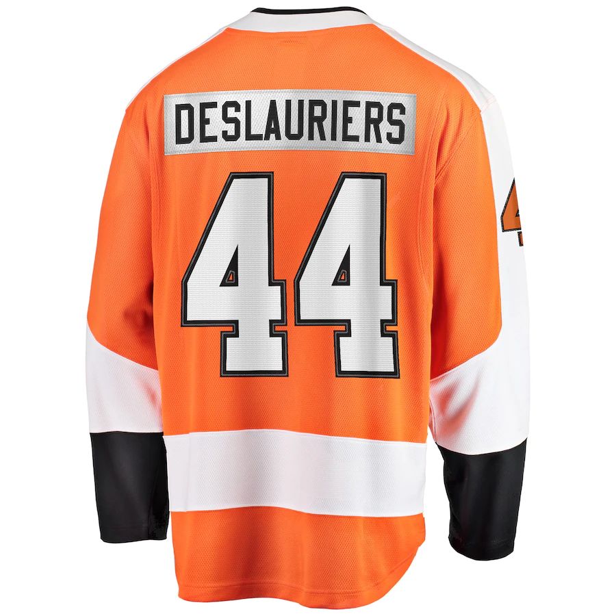 Custom #44 Orange PHI Hockey Shirt Top