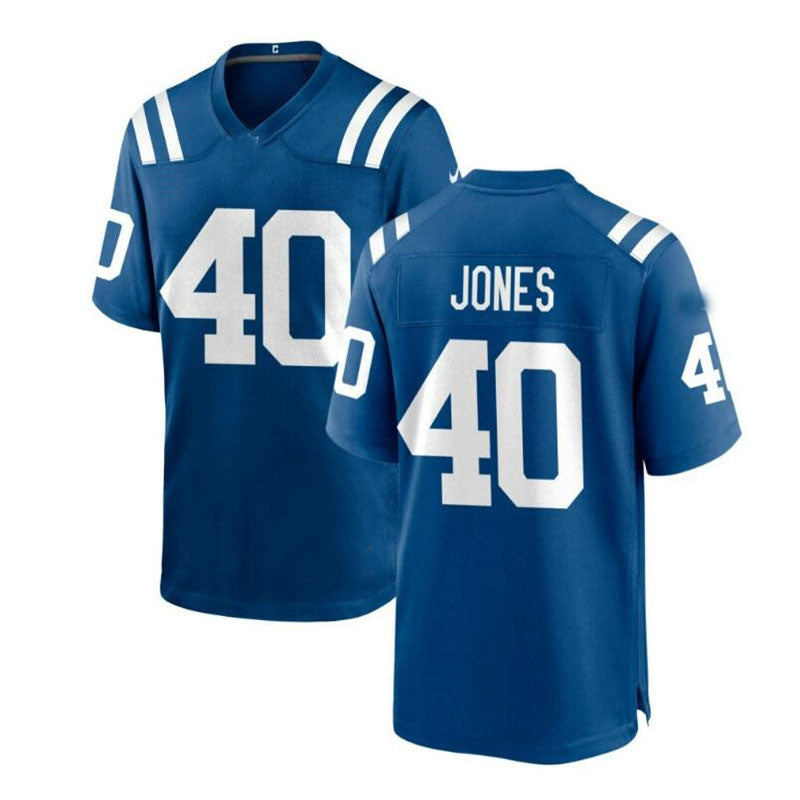 Custom #40 IND Football Shirt Top