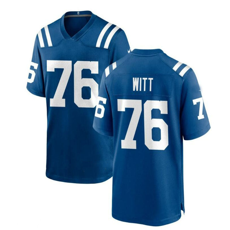 Custom #76 IND Football Shirt Top