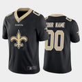 Custom Black NO Football Shirt Top