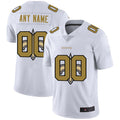 Custom White NO Football Shirt Top
