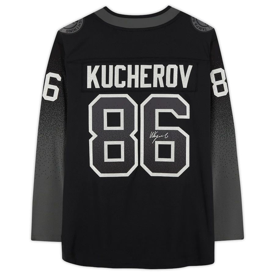 Custom #86 Black TBL Hockey Shirt Top