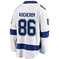 Custom #86 White TBL Hockey Shirt Top