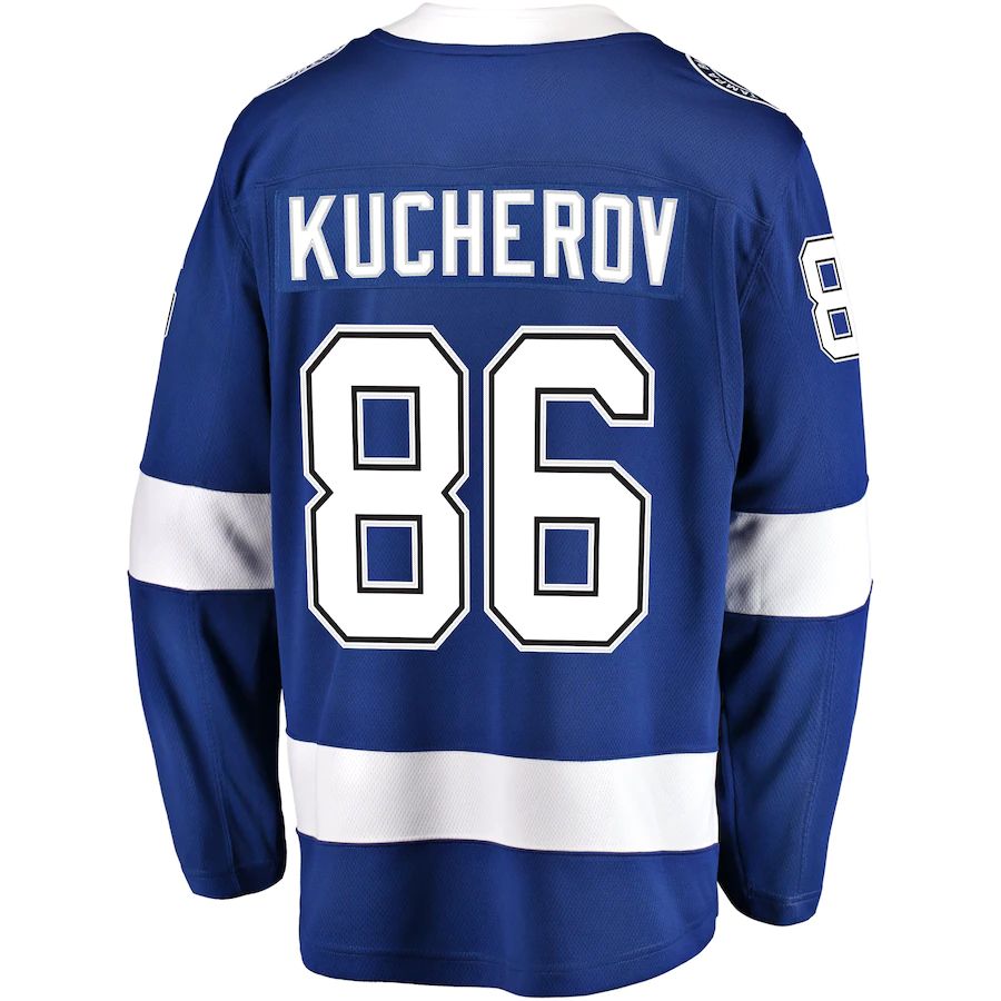 Custom #86 Blue TBL Hockey Shirt Top