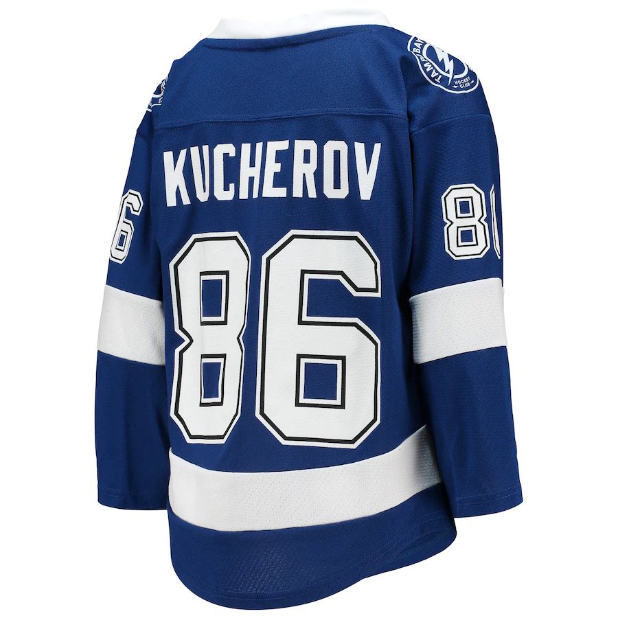Custom #86 Blue TBL Hockey Shirt Top