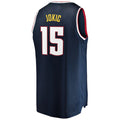 Custom #15 Navy DEN Basketball Shirt Top