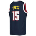 Custom #15 Navy 2021 DEN Basketball Shirt Top