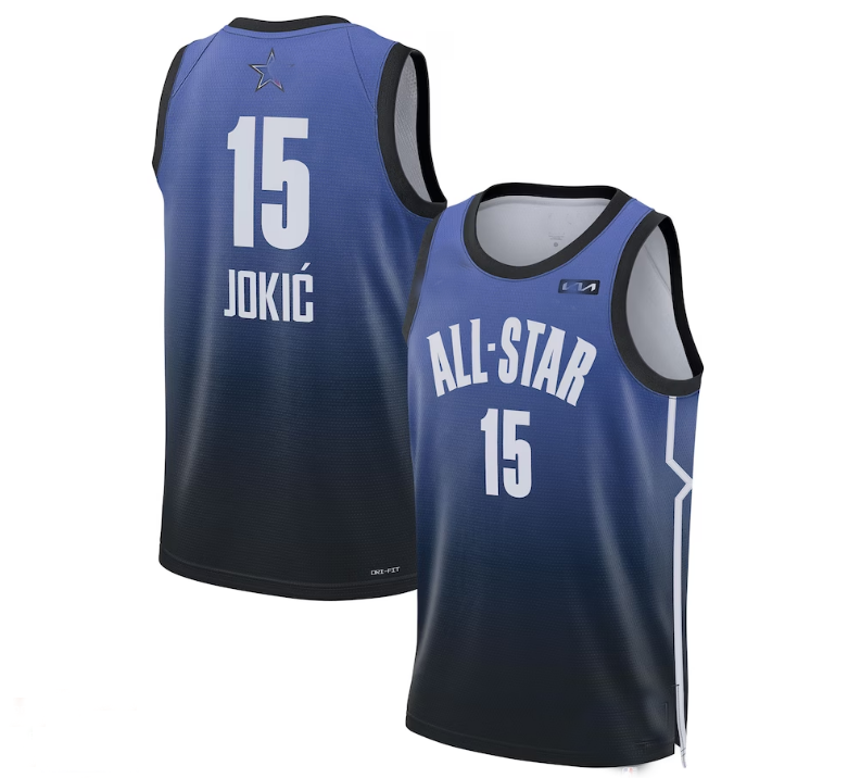 Custom #15 Blue 2023 Basketball Shirt Top