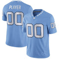 Custom Carolina Blue Football Shirt Top