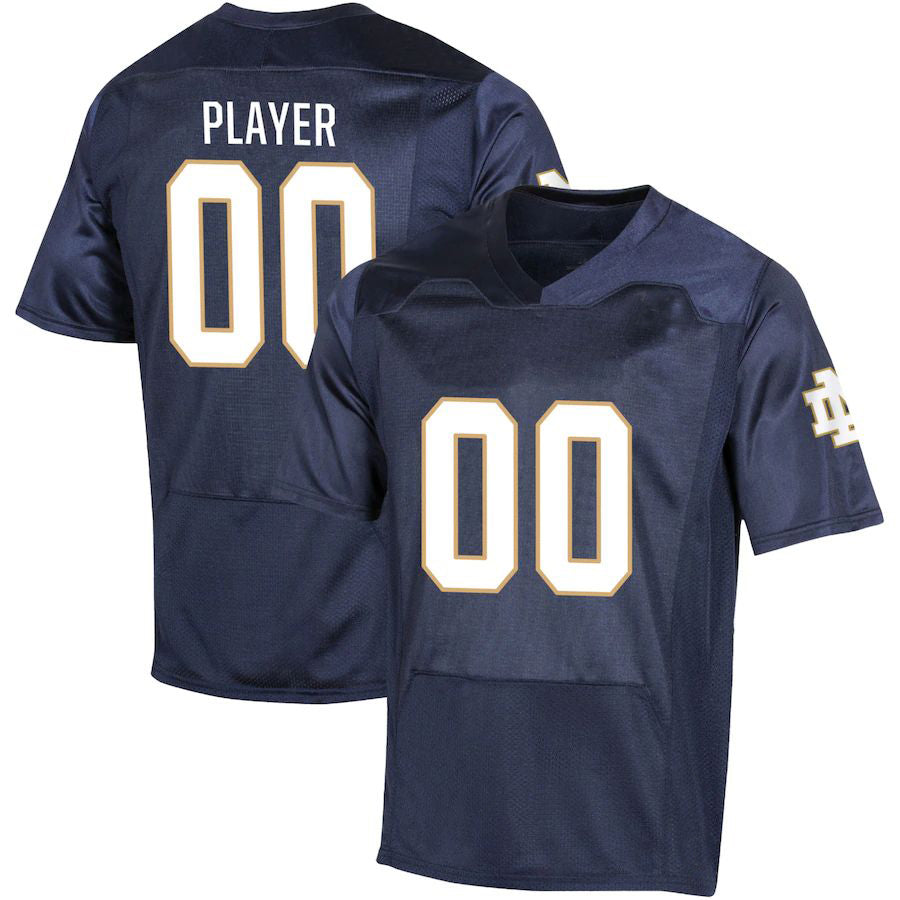 Custom Navy Football Shirt Top