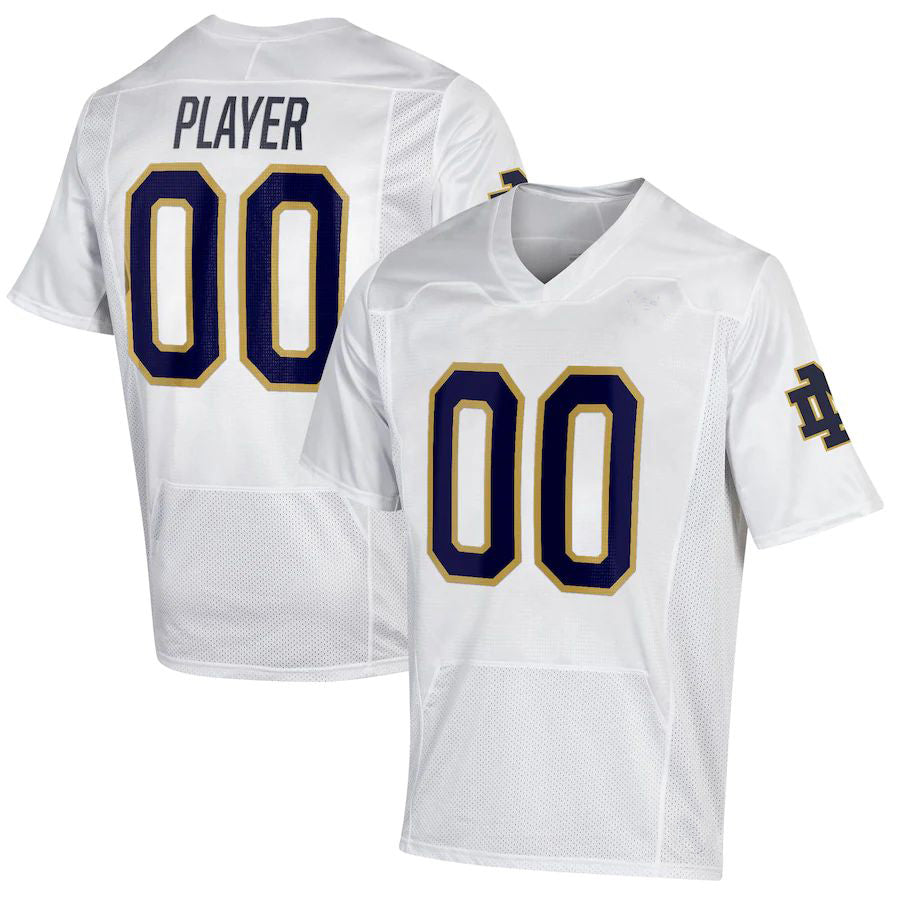 Custom White Football Shirt Top