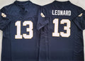 Custom #13 Navy 2024 Football Shirt Top