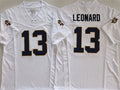 Custom #13 White 2024 Football Shirt Top