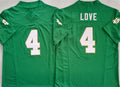 Custom #4 Green 2024 Football Shirt Top