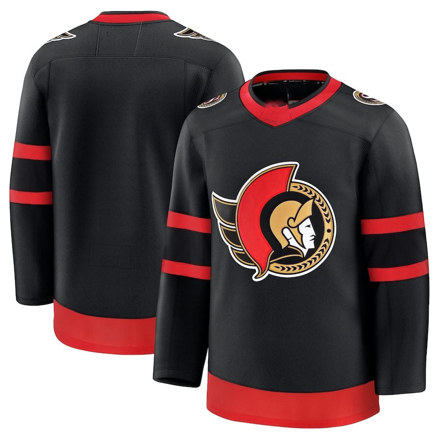 Custom Black OTT Hockey Shirt Top