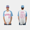 Custom #59 White 2023 Baseball Shirt Top