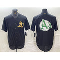 Custom Black OAK Baseball Shirt Top