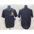 Custom Black OAK Baseball Shirt Top